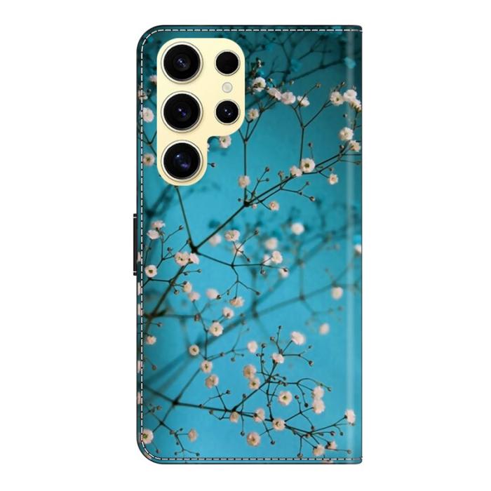 OEM - Mobilskal till Samsung Galaxy S26 Ultra TPU + KonstLäder - Blomgren