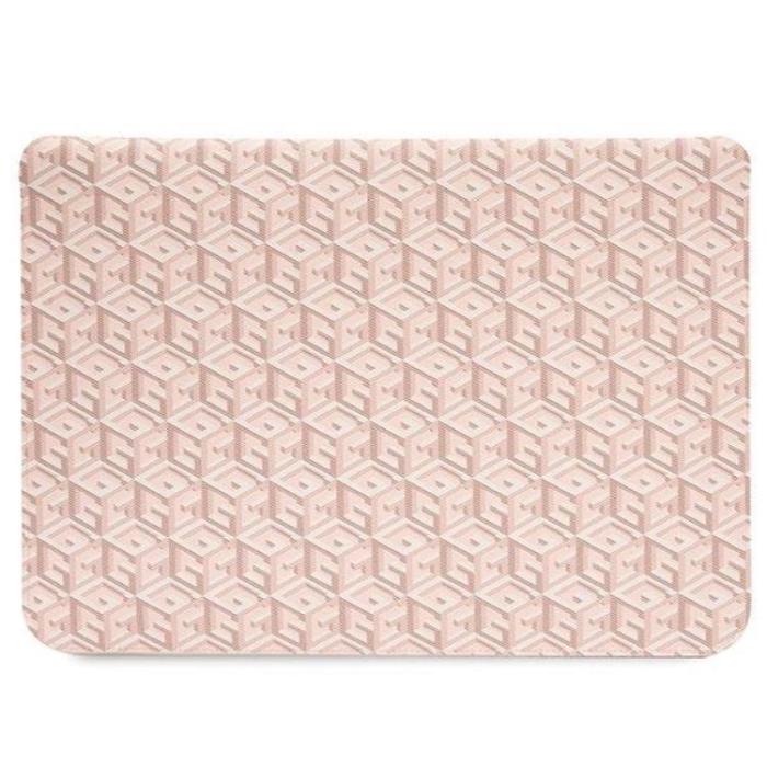 Guess - Guess Datorfodral 14'' GCube Stripes - Rosa