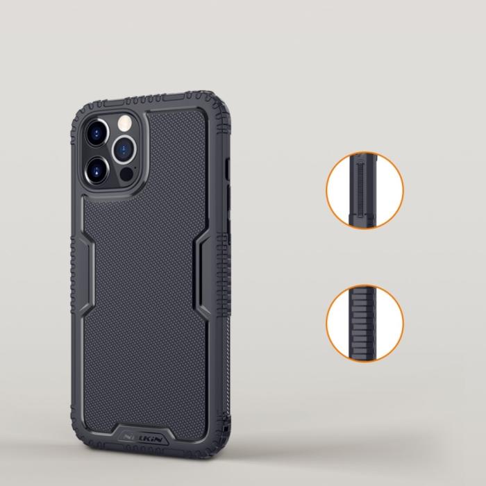 Nillkin - Nillkin Tactics Skal till iPhone 12 Pro Max - Svart