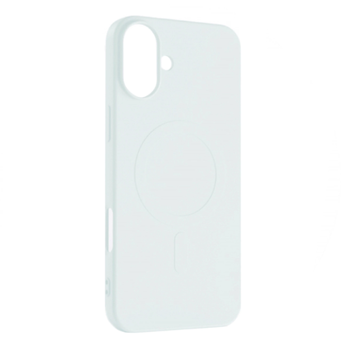 OEM - iPhone 16 Pro Max Mobilskal Magsafe Liquid Silikon - Vit