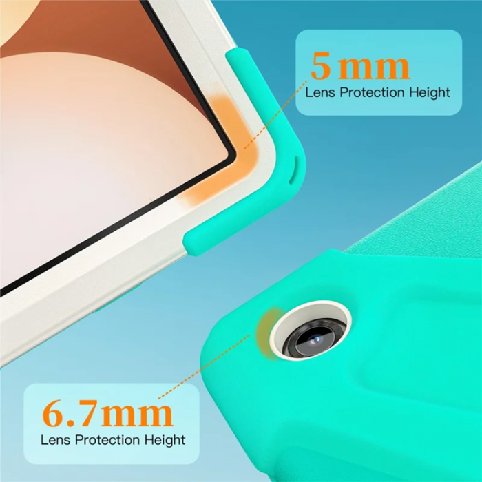 A-One Brand - Galaxy Tab A11 Plus Mobilskal Kickstand Silikon Axelrem