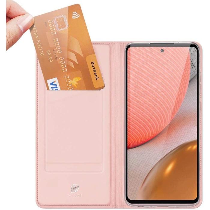 Dux Ducis - Dux Ducis Galaxy A72 Plånboksfodral Skin Pro - Rosa