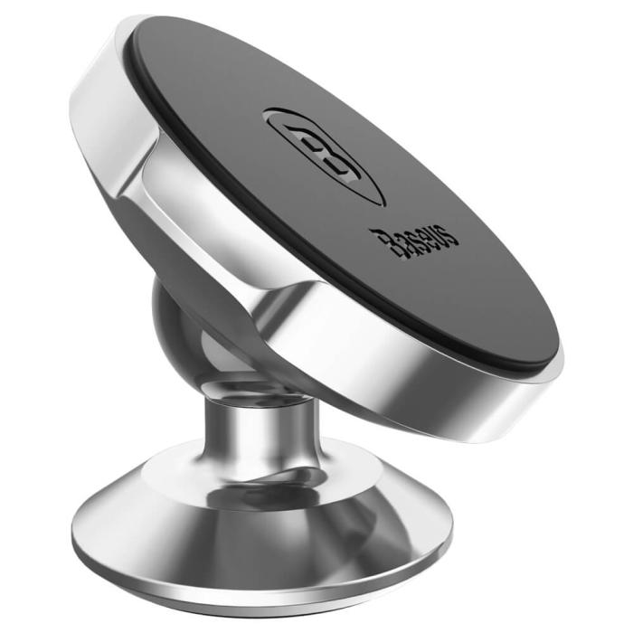 UTGATT1 - Baseus Small Ears Series Universal magnetisk Bilhållare Silver
