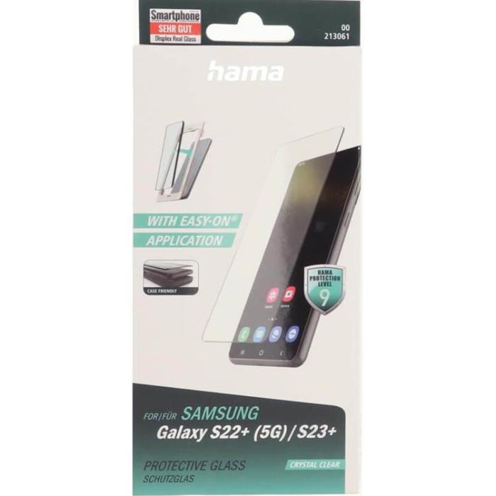 Hama - HAMA Galaxy S22 Plus/S23 Plus Härdat Glas Skärmskydd