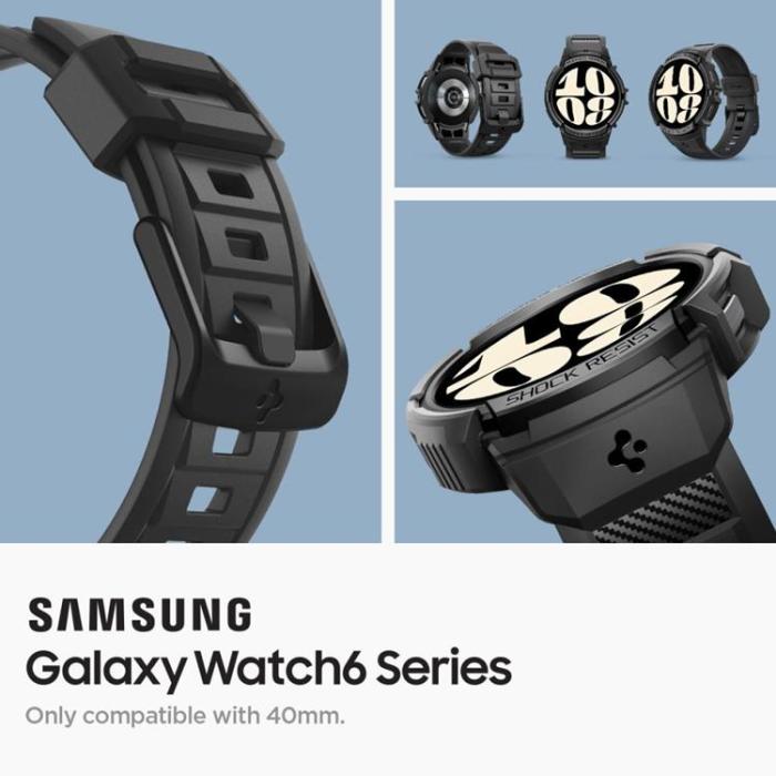 Spigen - Spigen Galaxy Watch 6 (44mm) Armband Rugged Armor Pro