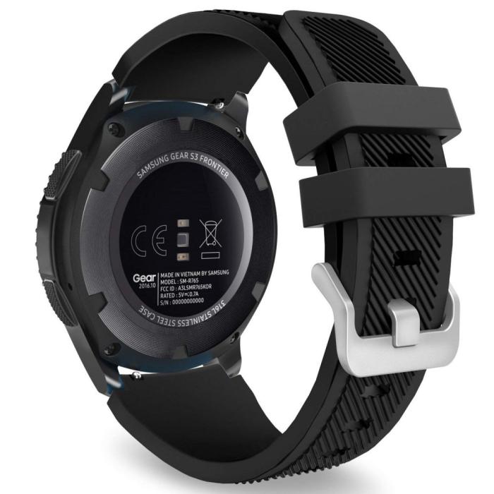 Tech-Protect - Tech-Protect Smoothband Samsung Galaxy Watch 46Mm Svart