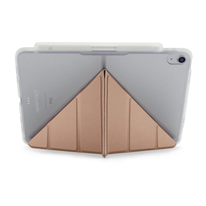 Pipetto - Pipetto iPad (2022) Fodral Origami Pencil Shield - Rosa guld