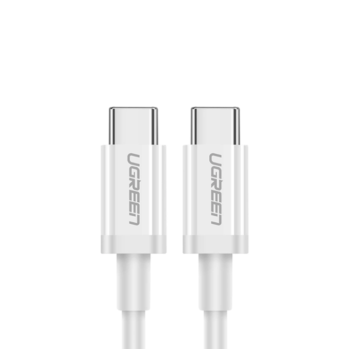 Ugreen - Ugreen USB-C Till USB-C PD QC AFC 0.5m Kabel - Vit