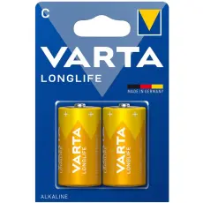 VARTA - Varta 2-pack Longlife C / LR14 Batteri