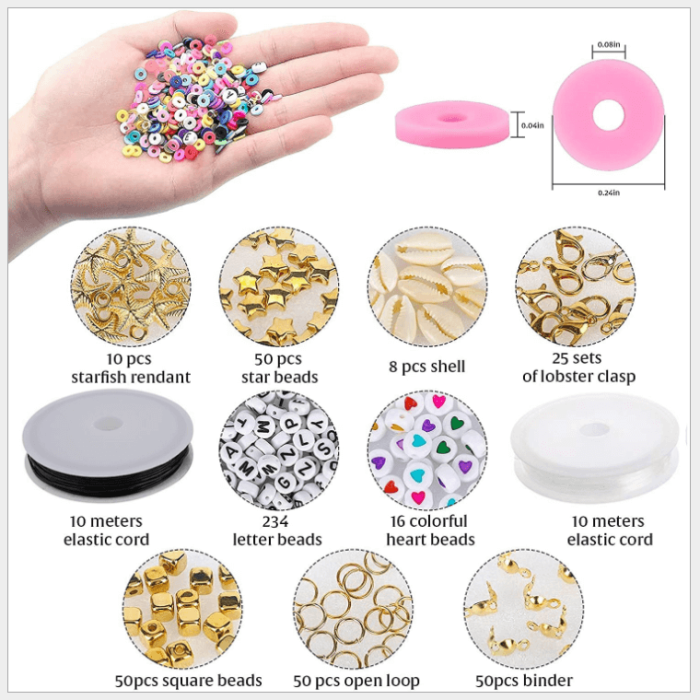 A-One Brand - Clay Beads 5000 pcs
