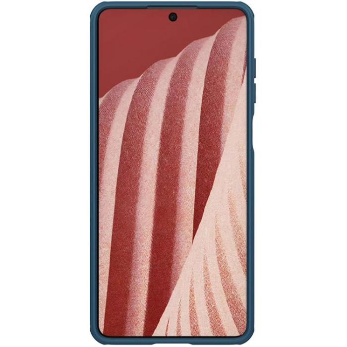 Nillkin - Nillkin Galaxy A73 Skal Super Frosted Sheild Pro - Blå