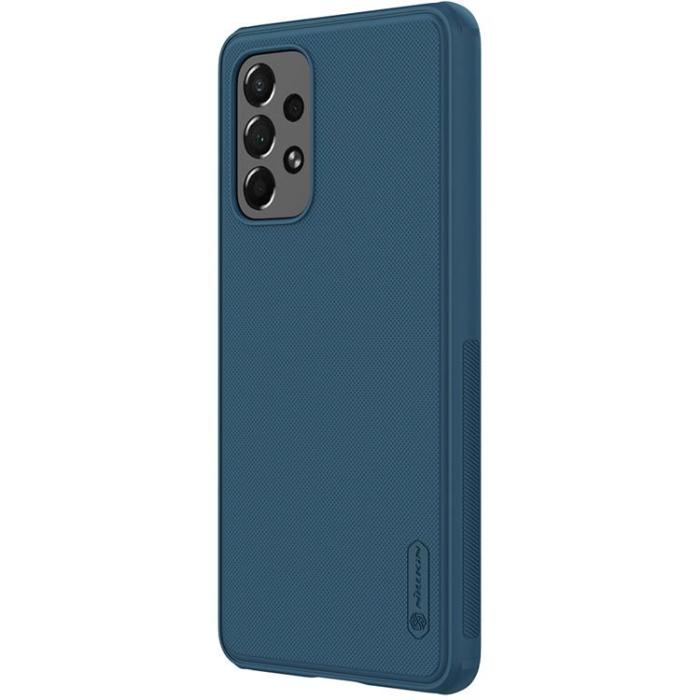 Nillkin - Nillkin Galaxy A73 Skal Super Frosted Sheild Pro - Blå