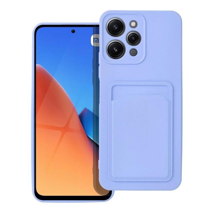 OEM - Xiaomi Redmi 12 Korthållare Mobilskal - Blå