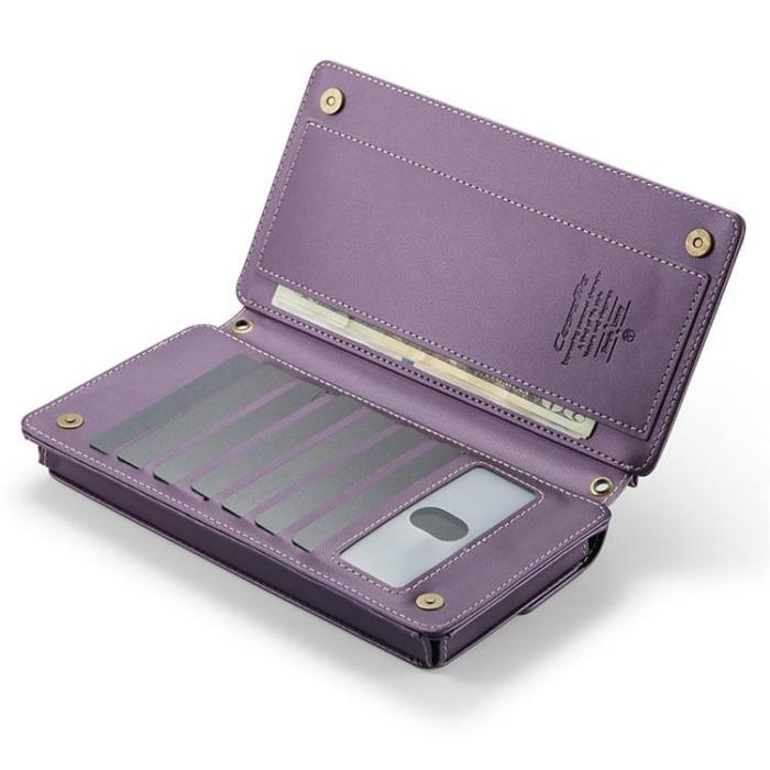 Caseme - CASEME Me20 Crossbody Väska 4.0-7.6'' Läder - Lila