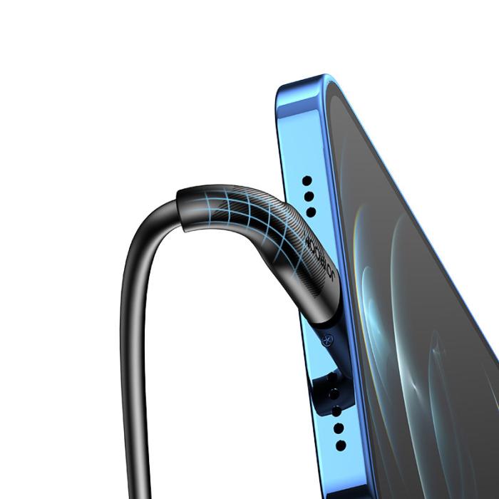 UTGATT1 - Joyroom Lightning Kabel USB-C 20W 2.4A 0.25m - Svart