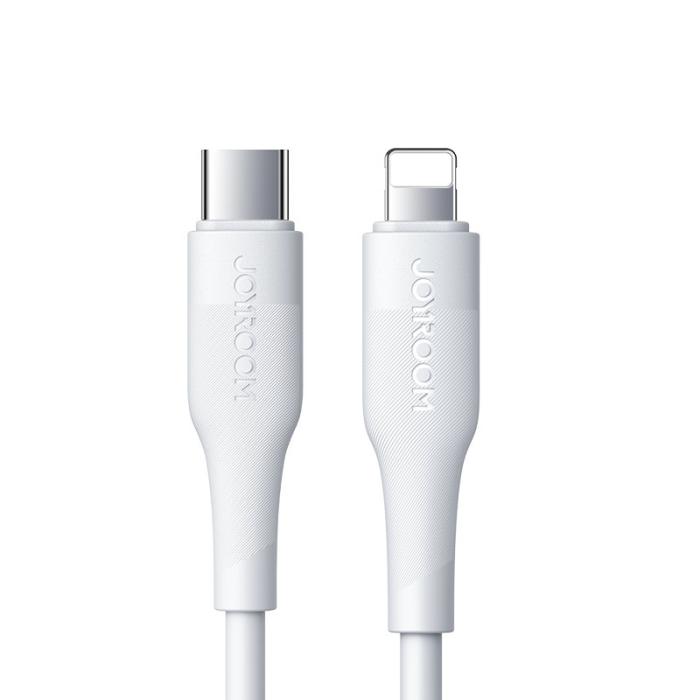 Joyroom - Joyroom USB-C till Lightning kabel 20W 2.4A 0.25m - Vit