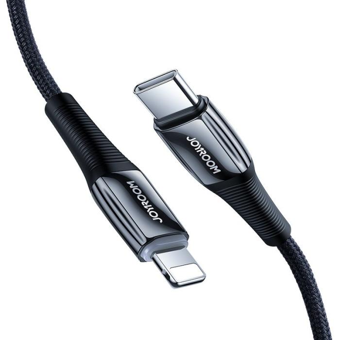 UTGATT1 - Joyroom Lightning Kabel USB-C 20W 2.4A 1.2m - Svart