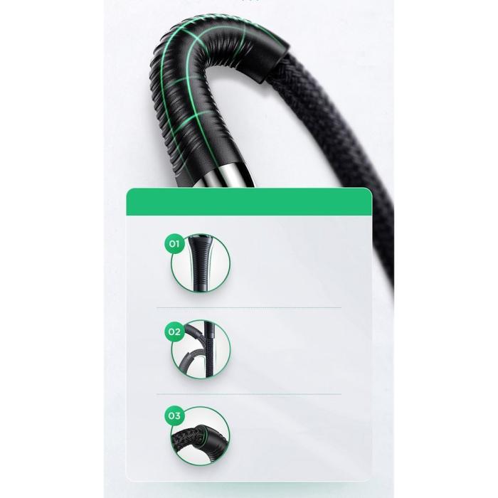 UTGATT1 - Joyroom Lightning Kabel USB-C 20W 2.4A 1.2m - Svart