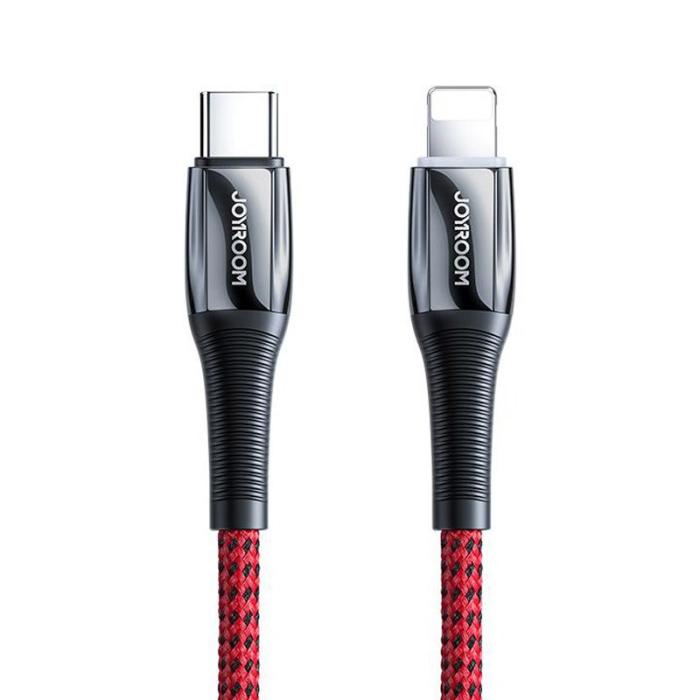 Joyroom - Joyroom USB-C till Lightning kabel 20W 2.4A 1.2m - Röd