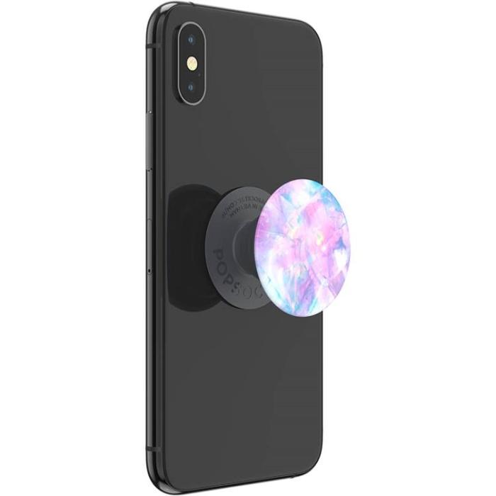 PopSockets - Popsockets Basic Grip Med Ställfunktion - Crystal Opal