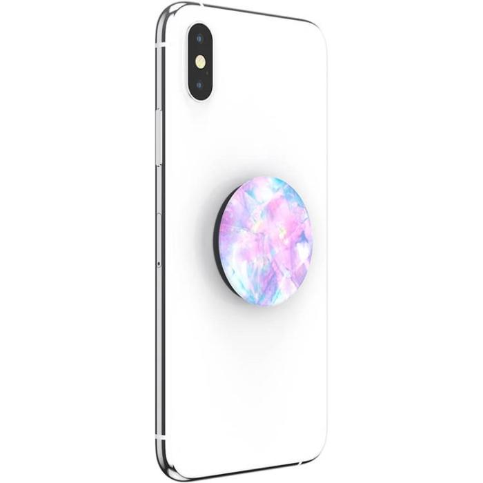 PopSockets - Popsockets Basic Grip Med Ställfunktion - Crystal Opal