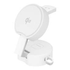A-One Brand - Qi2 3in1 Trådlös Laddare iPhone, Apple Watch, Airpods