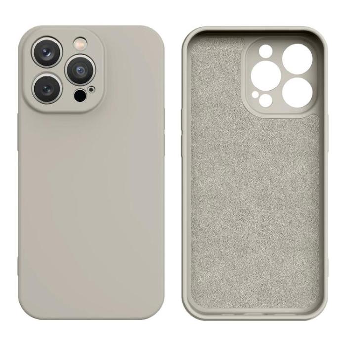 OEM - iPhone 14 Plus Skal Silicone - Beige