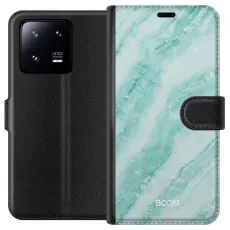 Gustaf - Pl&aring;nboksfodral till Xiaomi 13 Pro med Mint Marble