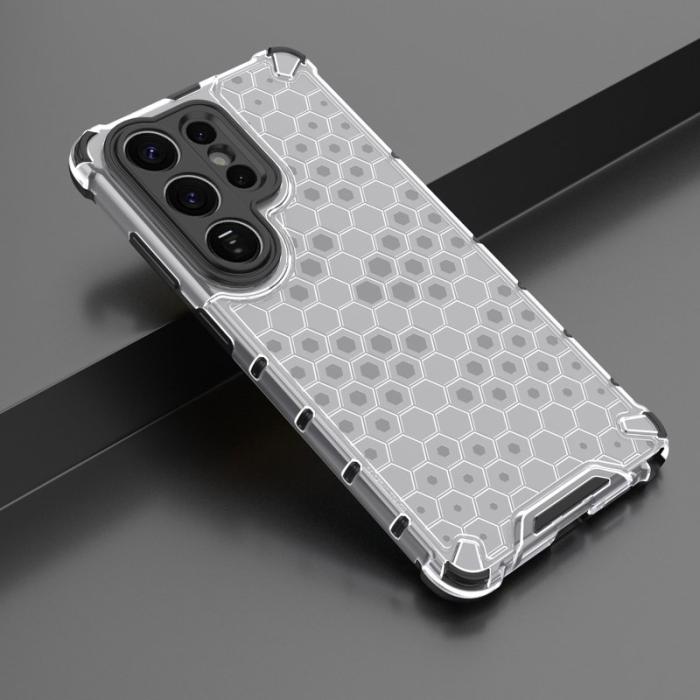 OEM - Mobilskal till Samsung Galaxy S26 Ultra Plast Honeycomb Form - Grå