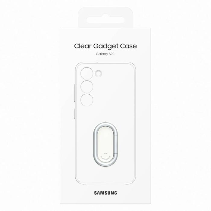 Samsung - Samsung Galaxy S23 Skal Ringhållare Gadget - Transparent