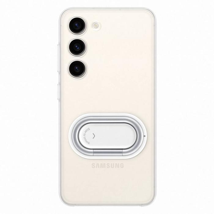 Samsung - Samsung Galaxy S23 Skal Ringhållare Gadget - Transparent
