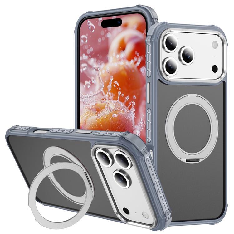 iPhone 17 Pro Mobilskal MagSafe Skin Touch - Grå | 2353 | AlltMobil