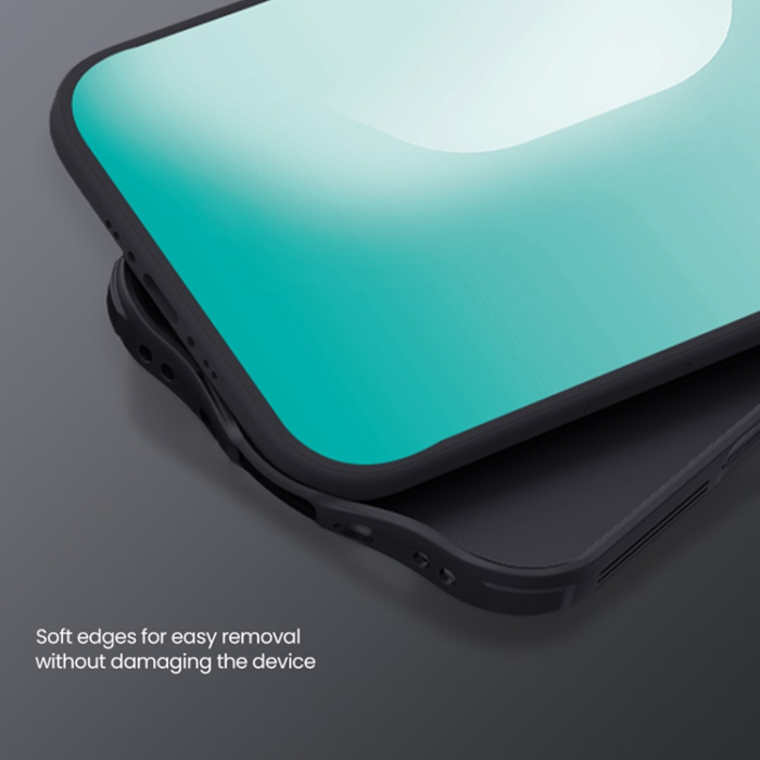 Nillkin - NILLKIN iPhone 17 Air Mobilskal Slide Kamera Lid - Svart