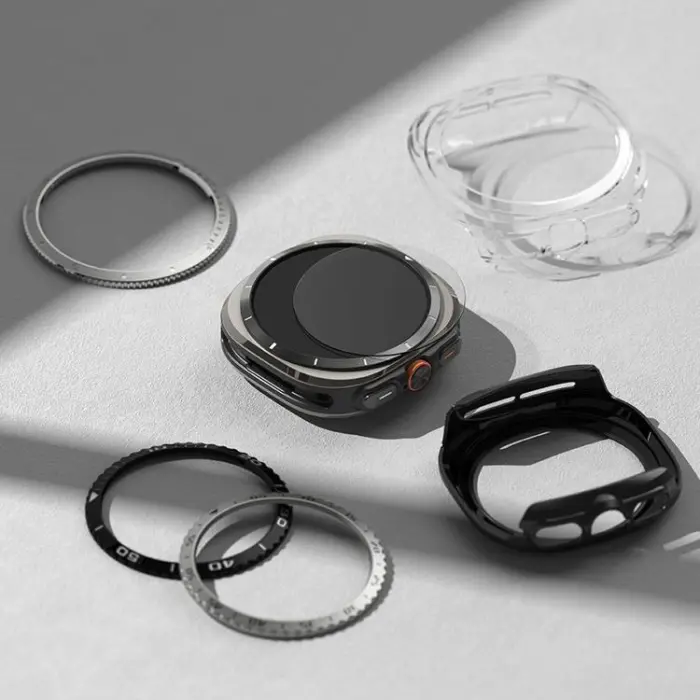 UTGATT - Ringke [4-Pack] Galaxy Watch Ultra (47 mm) Härdat Glas Skärmskydd - Clear