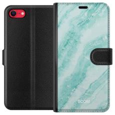 iSecrets - Pl&aring;nboksfodral till Apple iPhone 7 med Mint Marble