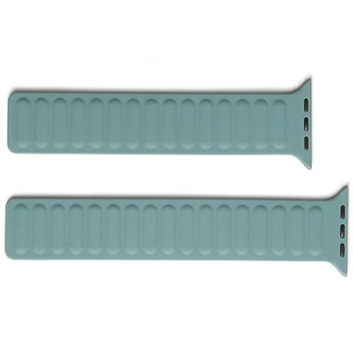 Beline - Beline Apple Watch (42/44/45/49mm) Armband Magnetic - Grön