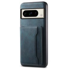 DENIOR - DENIOR D13 Google Pixel 8 Pro Fodral Avtagbart 2-i-1 Konstl&auml;der Bl&aring;