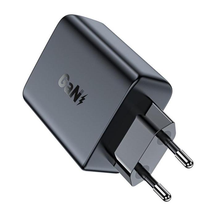 Acefast - Acefast PD Väggladdare USB Typ-C 50W - Svart