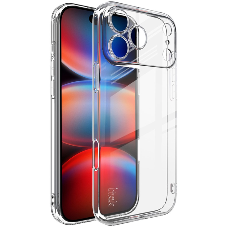 IMAK iPhone 17 Pro Mobilskal Shockproof TPU UX-5 - Clear | 2353 | AlltMobil