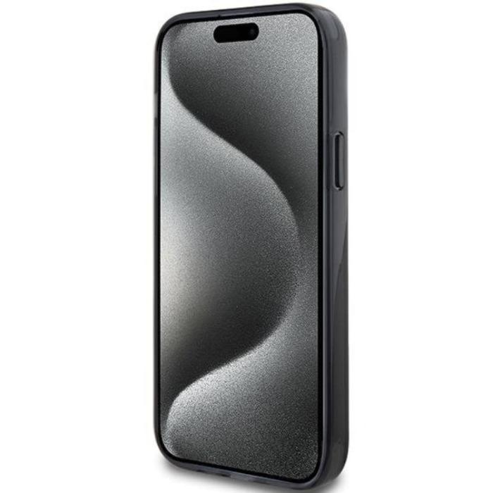 KARL LAGERFELD - KARL LAGERFELD iPhone 15/14/13 Mobilskal MagSafe Ringställ - Svart