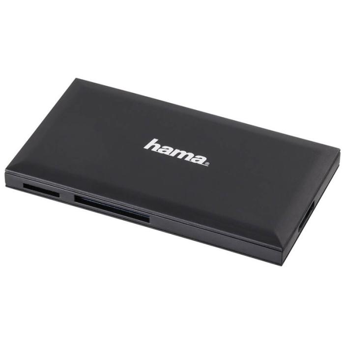 Hama - HAMA Kortläsare USB 3.0 Multi SD/microSD/CF/MS Svart