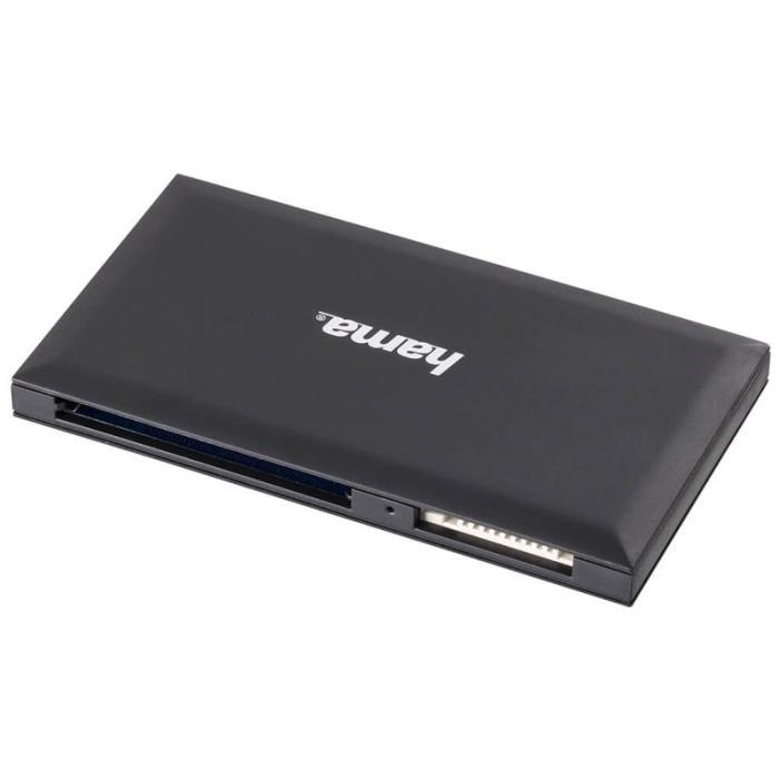 Hama - HAMA Kortläsare USB 3.0 Multi SD/microSD/CF/MS Svart