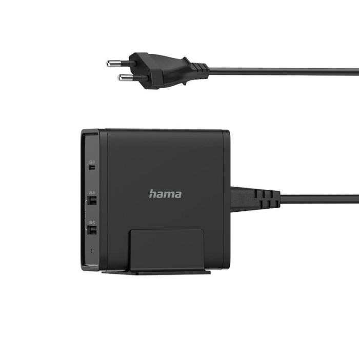 Hama - HAMA Laddstation USB 3 Portar PD 5-20V/65W