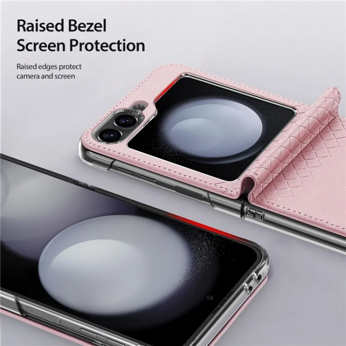 Dux Ducis - Dux Ducis Galaxy Z Flip 7 FE/Z Flip 6 Mobilskal Bril - Rosa
