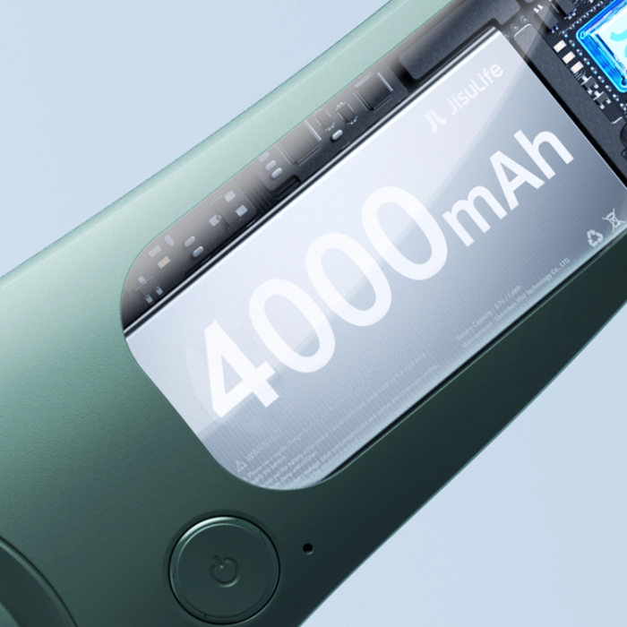 Jisulife - Jisulife Bärbar USB-Halsfläkt 4000 mAh Life3 - Grön