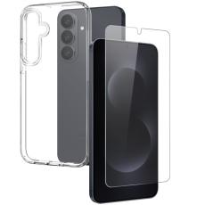 NORTHJO - NORTHJO Mobilskal f&ouml;r Samsung Galaxy S26 Plus TPU Transparent + H&auml;rdat glas