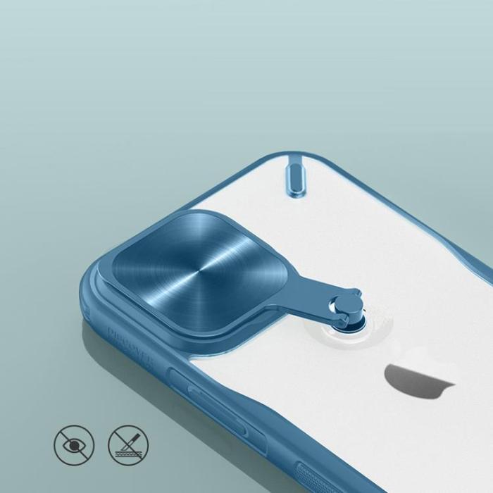 Nillkin - Nillkin Cyclops Foldable Kickstand Skal iPhone 13 Pro Max - Svart