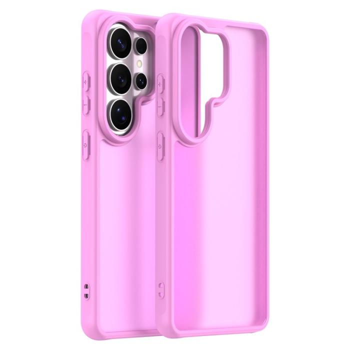 OEM - Mobilskal för Samsung Galaxy S26 Ultra Stöttålig PC + TPU - Ljuslila