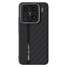 ABEEL - ABEEL Mobilskal till Xiaomi 15 Pro PC TPU Aluminium PU L&auml;der - Textur 3