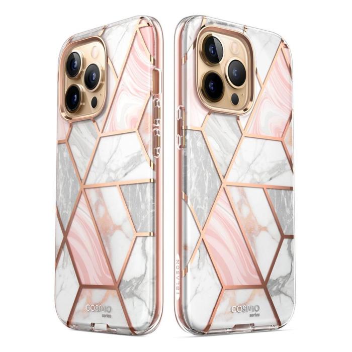 UTGATT1 - SupCase iPhone 14 Pro Max Skal Cosmo - Marble